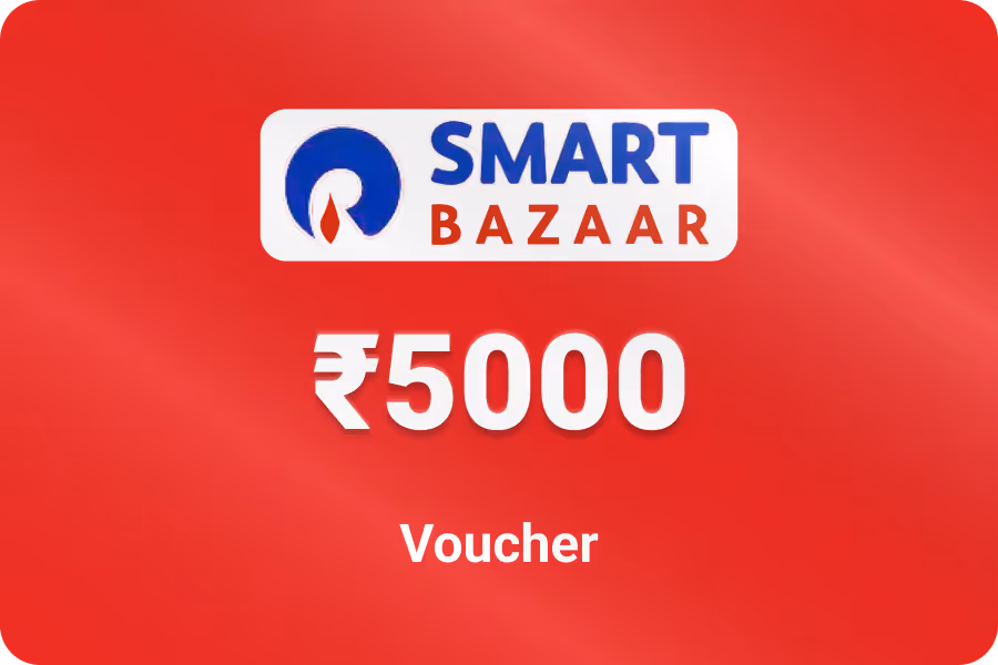 Reliance Smart Shopping Voucher — Up to 10% off, from ₹4500